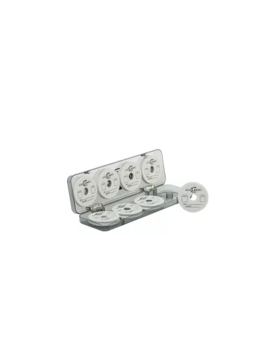 Colmic Eva Box 03 Porta Terminali 8 avvolgilenza dimensioni Box 9x3x30,5 cm Ami da pesca Colmic