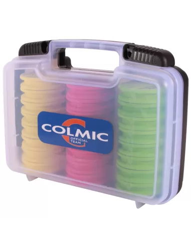 Colmic Eva Box 05 Porta Terminali 24 avvolgilenza dimensioni Box 20x8x26 cm Ami da pesca Colmic