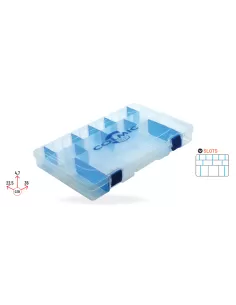 Colmic Horizon Boxe 407 Scatola Porta Accessori Modulabile 22.5x4.7x36 cm Scatole per la Pesca Colmic