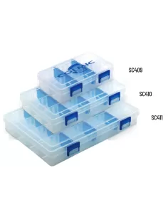 Colmic Blue Insert Boxe Scatole Porta Accessori Modulabili Scatole per la Pesca Colmic
