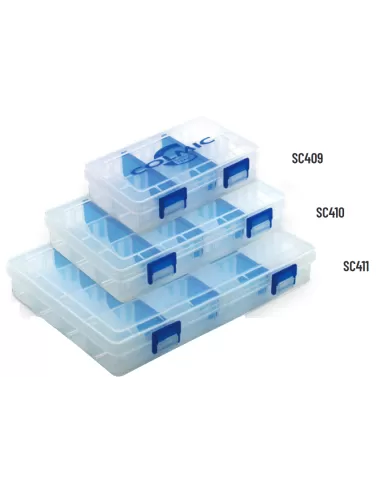 Colmic Blue Insert Boxe Scatole Porta Accessori Modulabili Scatole per la Pesca Colmic