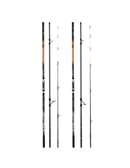 Colmic Electra 5 Canna da Pesca in Tre Sezioni 100/200 gr con Eccellente Bilanciatura Canne da pesca Colmic