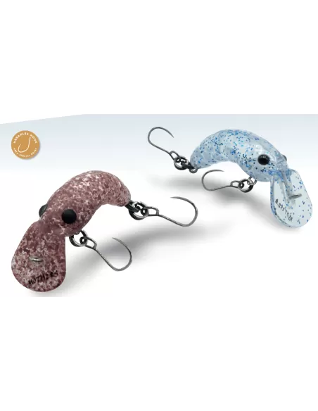 Herakles Moth 28 Crankbait Offerta Artificiali Trout Area 28 mm 1.5 gr Floating Esche Artificiali Herakles