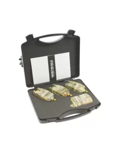 Mistrall Segnalatori Carpfishing in Offerta 3+1 con Custodia Colore Camo Avvisatori Carpfishing Mistrall