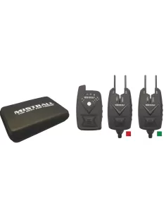 Mistrall Segnalatori Carpfishing in Offerta 2+1 con Custodia Carpfishing Mistrall