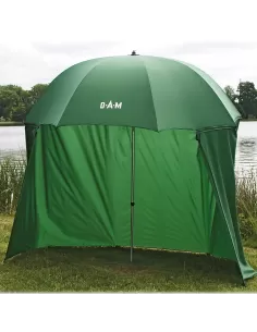 Dam Ombrellone con Tenda Diametro 220 cm Ombrelloni da pesca Dam