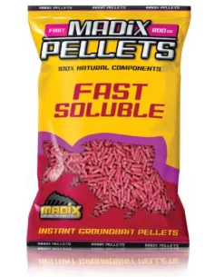 Madix Pellet Fast Soluble Pellet per la Pesca Affondante ad Alta Dissolvibilità 6 mm 800 gr Pellet Madix