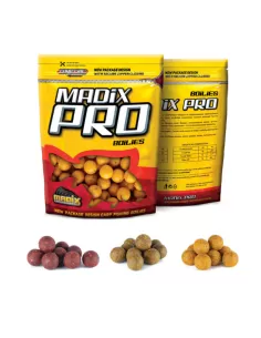 Madix Boilies Pro ad Alta Solubilità e Alto Potere Adescante 800gr 20 mm Boilies Carpfishing Madix
