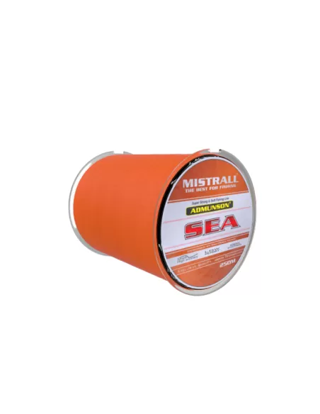 Mistrall Admunson Sea Orange Filo da Pesca Professionale 250 mt Fili da pesca Mistrall