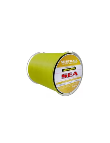 Mistrall Admunson Sea Yellow Filo da Pesca Professionale 250 mt Fili da pesca Mistrall