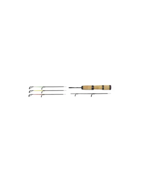 Mistrall Grizzly Canna Super Mini Compatta 4 vette 41 cm ingombro 23 cm Canne Travel Mistrall