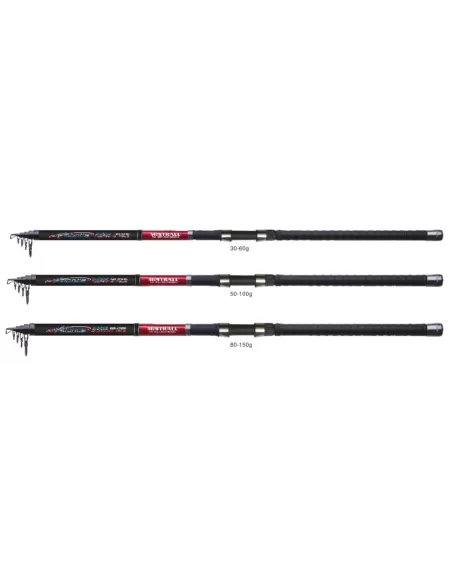 Mistrall Atlantis AllRound Canne da Pesca Telescopiche da Fondo Canne da pesca Mistrall