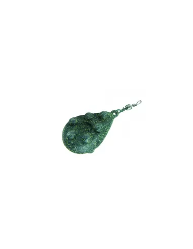 Mistrall Piombo Piatto con Punte e Girella colore Verde Piombi Mistrall