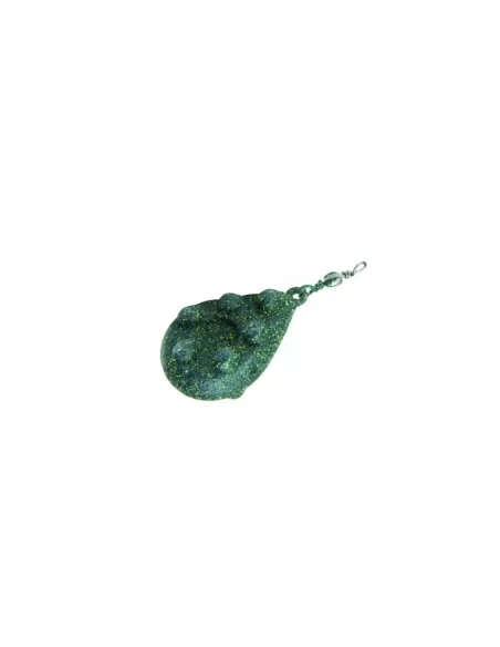 Mistrall Piombo Piatto con Punte e Girella colore Verde Piombi Mistrall