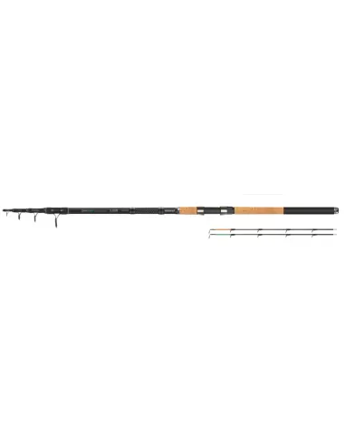 Mistrall Stratus Canna da Pesca in Carbonio Tele Feeder 20/80 gr Canne Feeder Ledgering Mistrall
