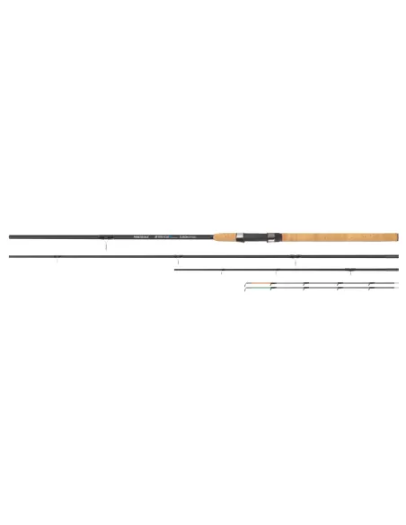 Mistrall Stratus Feeder Canna da Pesca Feeder Misto Carbonio Potenza 100gr Doppia Vetta Canne da pesca Mistrall