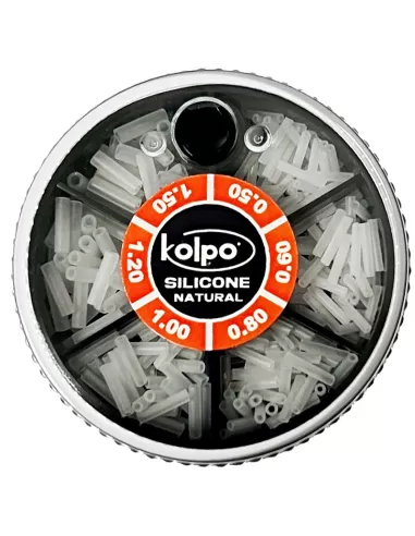 Kolpo Tubini per galleggianti Misure Assortite in Puro Silicone Tubini Guaine Silicone e Pvc Kolpo