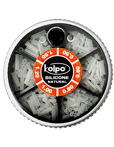 Kolpo Tubini per galleggianti Misure Assortite in Puro Silicone Tubini Guaine Silicone e Pvc Kolpo