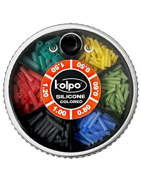 Kolpo Float tubes Assorted Sizes in Pure Colored Silicone