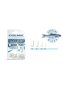 Colmic B2000 Fishing Hooks for Bleak and Gardon 20 pcs