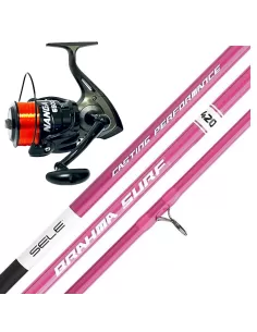 Combo Surfcasting Sele Brahma 3 sez 4.20mt + Mulinello Nanga Surf Kit da pesca Sele