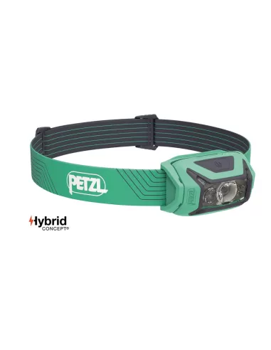 Petzl Actik Lampada Frontale Green 98 gr 450 lumen Lampade da Pesca Frontali Petzl