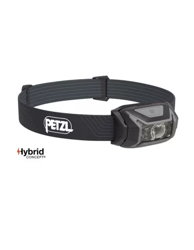 Petzl Actik Lampada Frontale Grey 98 gr 450 lumen Lampade e luci chimiche Sele