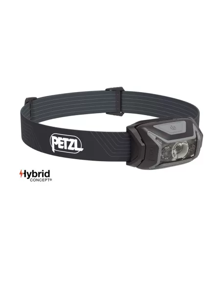 Petzl Actik Lampada Frontale Grey 98 gr 450 lumen Lampade e luci chimiche Sele