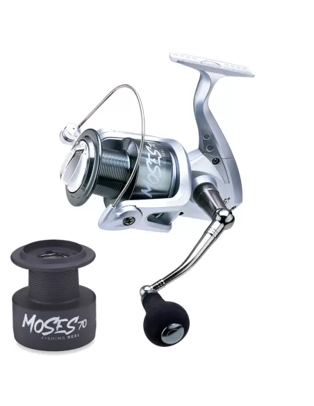 Sugoi Mulinello da Barca Moses 7000 4 cuscinetti Doppia Bobina Mulinelli da Pesca Sugoi