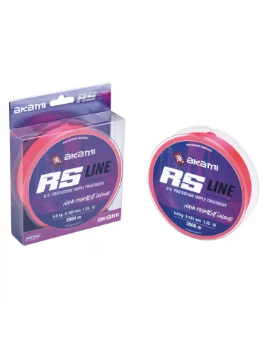 Akami Rs Line Filo da Pesca 3000 mt con Doppio Strato di Silicone Fili da pesca Akami