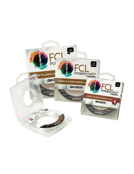 Akami Fcl Power Cast Fluorocarbon 100 mt - fishing tackle