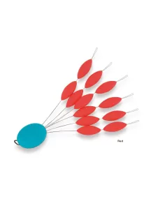 Akami Competition Surf Float Red 12 pz Stopper Akami