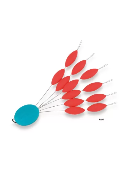 Akami Competition Surf Float Red 12 pz Stopper Akami