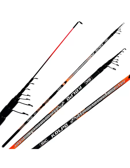 Kolpo Canna da Pesca Lancetto Allround Caster 20-70 gr Canne da pesca per professionisti e principianti Kolpo