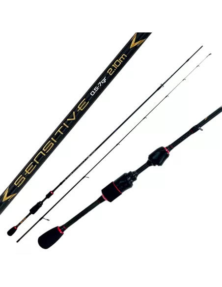 Kolpo Spinning Sensitive Light Carbon Fishing Rod 0.5-7gr