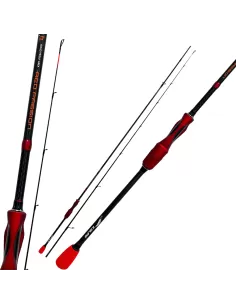 Kolpo Canna da Pesca Spinning Red Passion in Carbonio Canne da pesca Kolpo