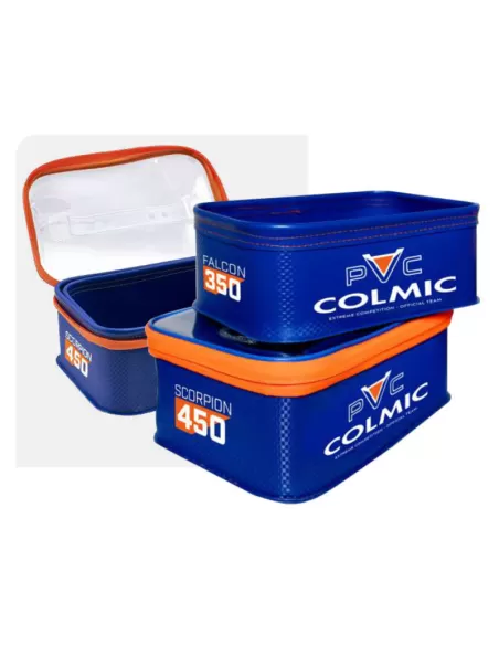 Colmic PVC containers Combo Scorpion 450 + Falcon 350 2pcs