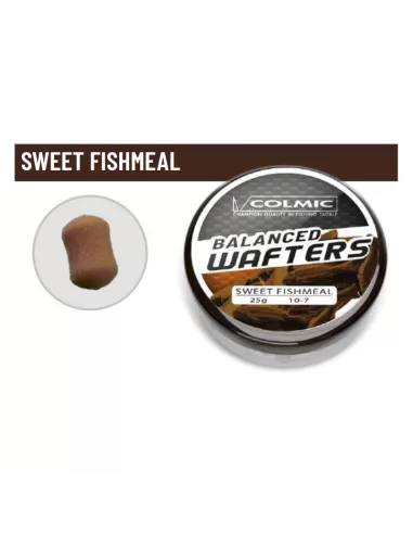 Colmic Balanced Wafters 25 gr Sweet Fishmeal Soft Floating Balancing Baits - fishing tackle