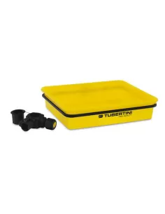 Tubertini Supporto con Bacinella Large per Gambe da 36mm Accessori per panchetti e sedie Tubertini