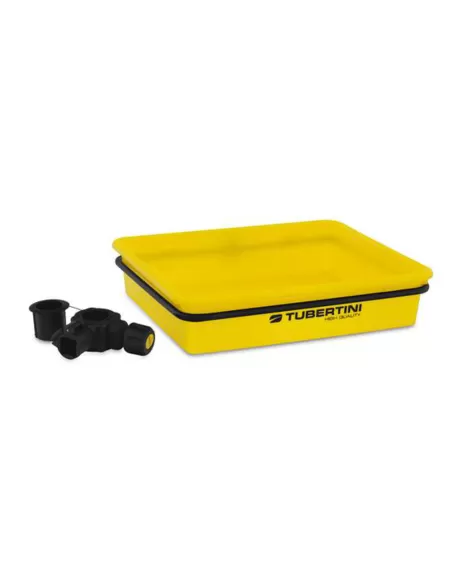 Tubertini Supporto con Bacinella Large per Gambe da 36mm Accessori per panchetti e sedie Tubertini