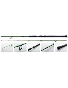 MADCAT Green Deluxe Canne da Siluro 2 Sezioni 150-300 gr Cat-Fishing Madcat