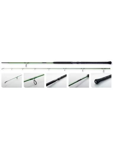 MADCAT Green Pellet Canna da Siluro 2 Sezioni 200-400 gr Cat-Fishing Madcat