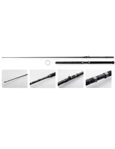 MADCAT Black Inline 210 Canna da Siluro 2 Sezioni 20/30 lb Cat-Fishing Madcat