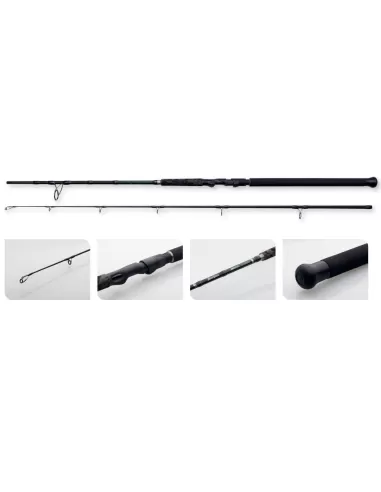 MADCAT Black Spin Canna da Pesca Siluro 2 Sezioni 40-150 gr Canne da pesca Madcat