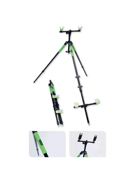 MADCAT Heavy Duty Tri Pod 2rod Cat-Fishing Madcat