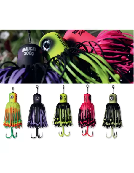MADCAT A-Static Clonk Teaser Esca Artificiale da Pesca Siluri Cat-Fishing Madcat