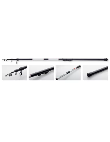 DAM Base-x Adjasta Tele Trout Canna da Pesca Teleregolabile 4 mt Canne da pesca Dam