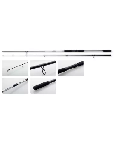 DAM Base-x Carp Canna da Pesca Carpfishing 2 Sezioni Canne da pesca Dam