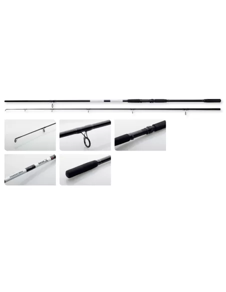 DAM Base-x Carp Canna da Pesca Carpfishing 2 Sezioni Canne da pesca Dam
