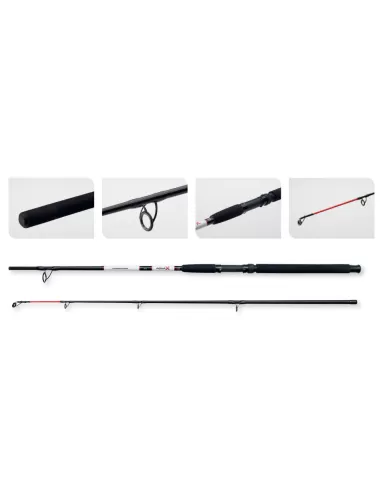 DAM Aqua-x Boat Canne da Pesca Barca Azione Moderate Fast Canne da pesca Dam